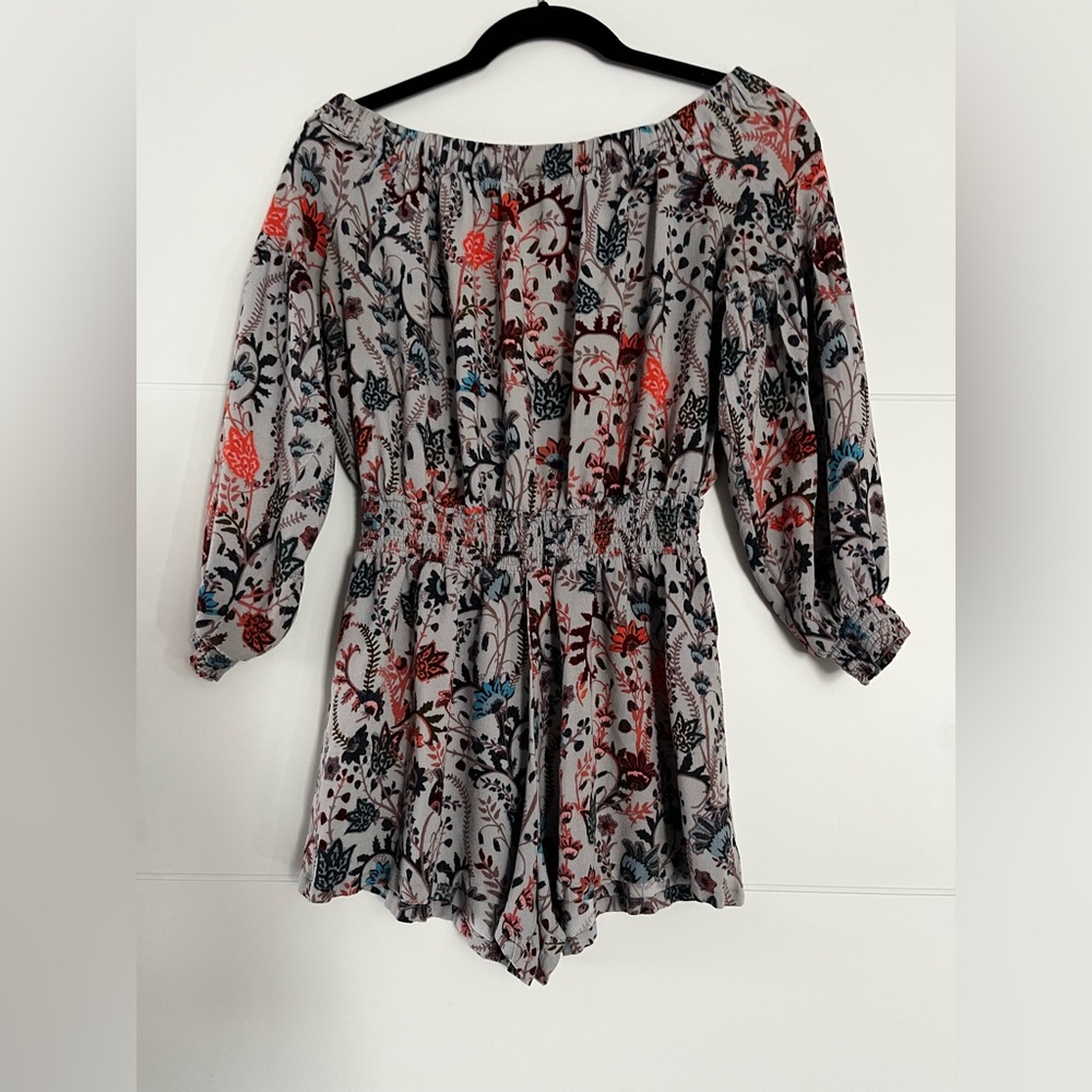 Free People Floral Shorts Romper, Women’s "Pretty and Free" Shabby Chic Feminine